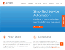 Tablet Screenshot of enate.net